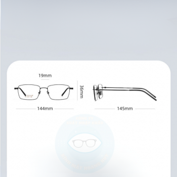 Gọng kim loại mã 6281